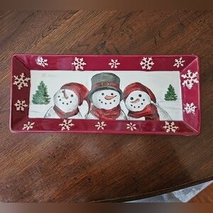 Kohl's St. Nicholas Square Yuletide Platter